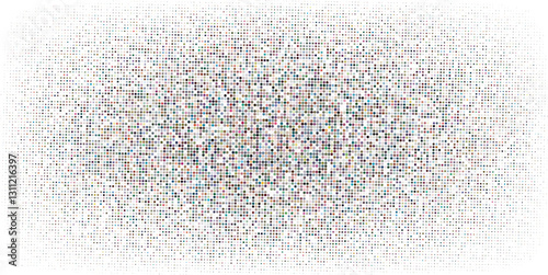 halfton pattern dot background texture overlay grunge distress linear vector illustration eps 10.