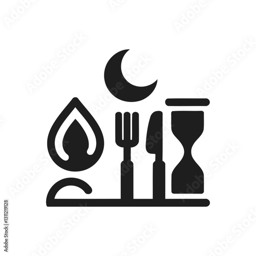 Fasting Ritual Icon