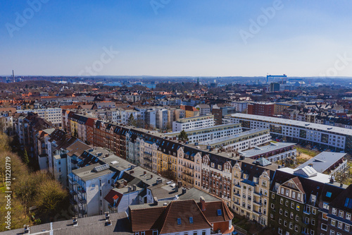 Jugendstil Fassaden Altstadt Kiel Häuser Retro