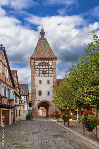 Wallpaper Mural Upper Gate in Bergheim, Alsace, France Torontodigital.ca