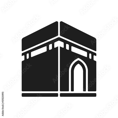 Kaaba Sacred Cube Icon