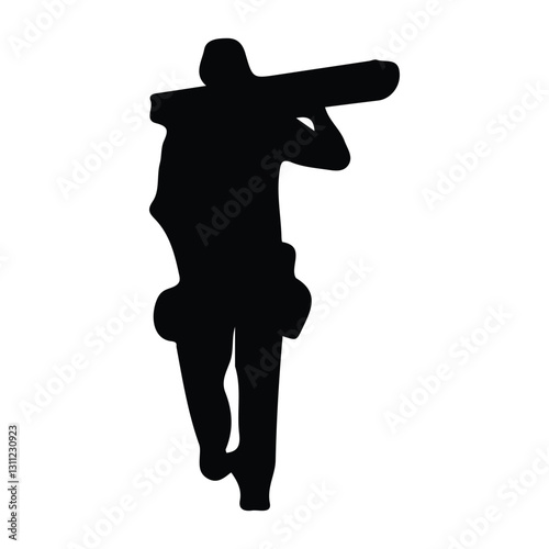 icon of person with building work tools