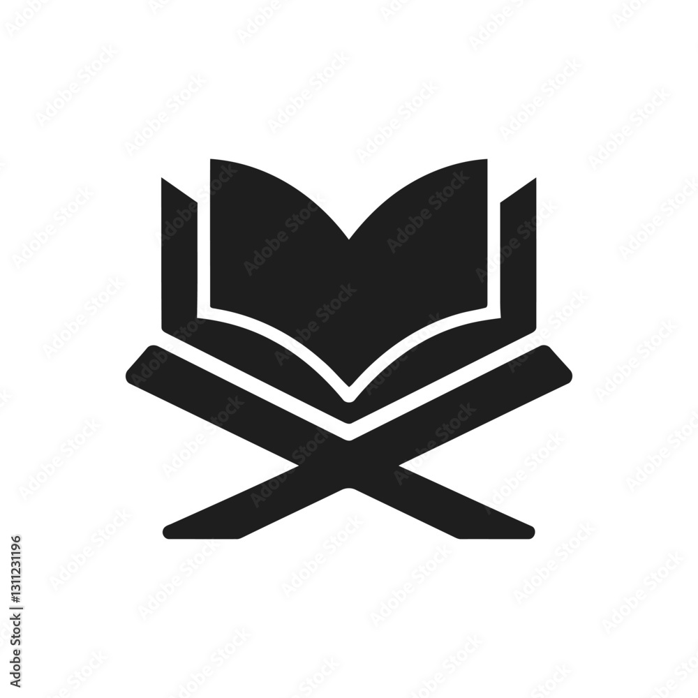 Fotografie Quran Book Holder Icon