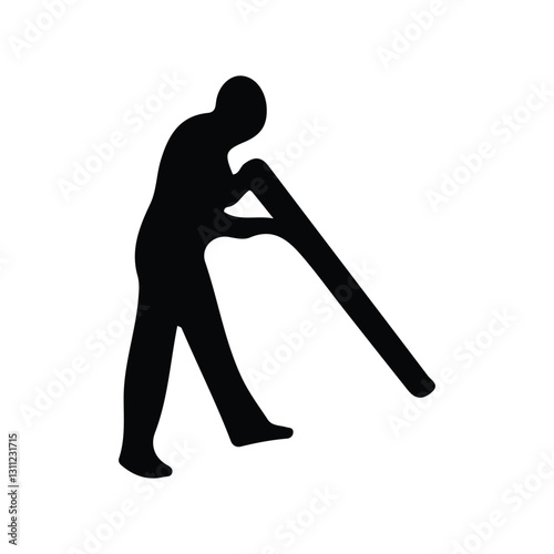 icon of person with building work tools