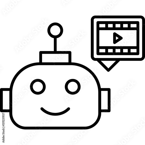AI Movie Suggestions Icon