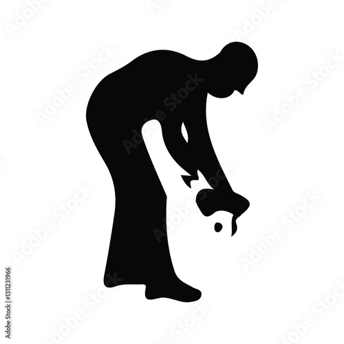 icon of person with building work tools