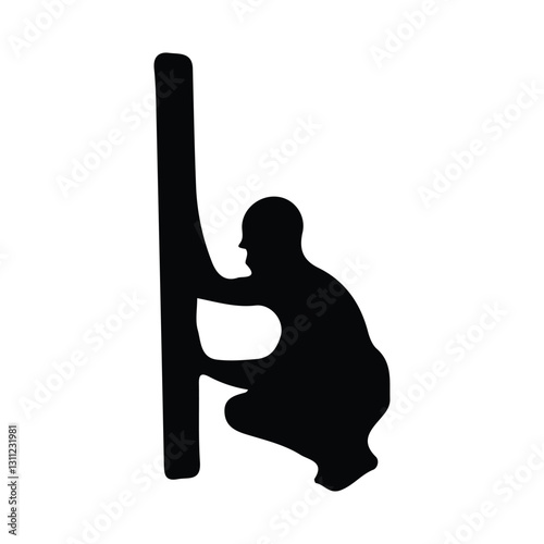 icon of person with building work tools