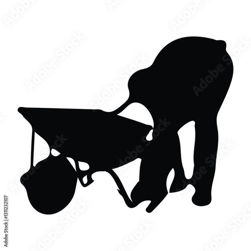 icon of person with building work tools