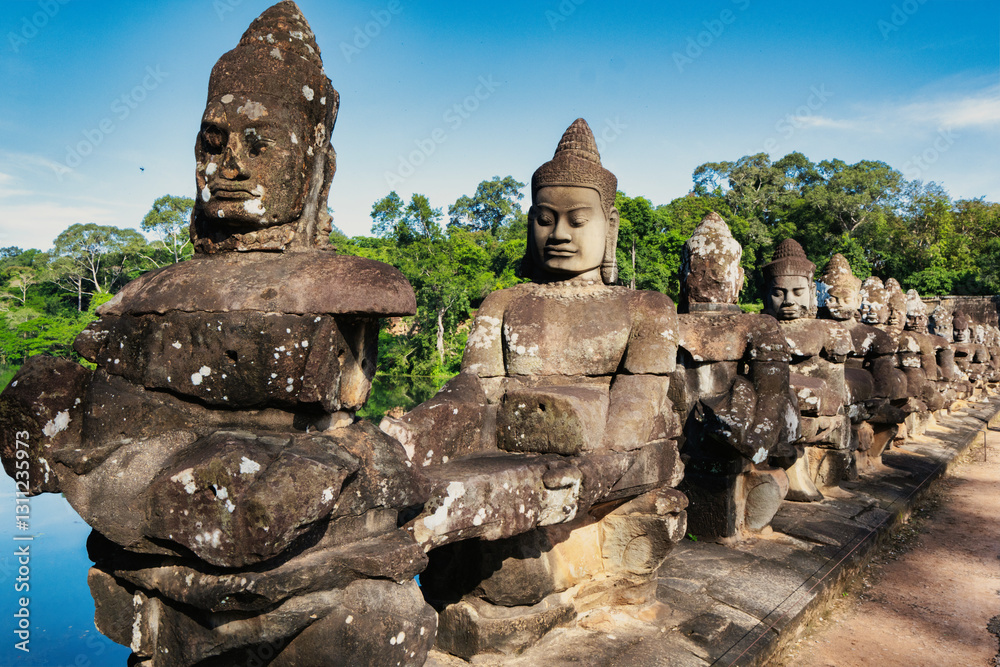 Bayon Temple at Angkor Thom, Siem Reap ,Cambodia Bayon Temple at Angkor Thom, Siem Reap ,Cambodia