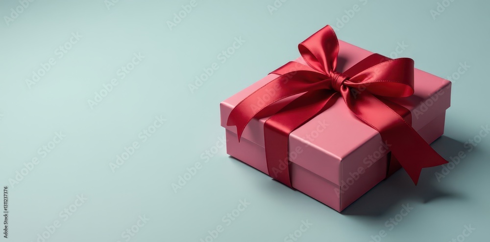 Elegant chocolate box with satin ribbon, isolated , gourmet, bow, chocolate box Elegant chocolate box with satin ribbon, isolated , gourmet, bow, chocolate box