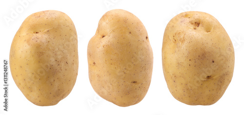 young potatoes isolated, transparent PNG, PNG format, cut out, Collection, set