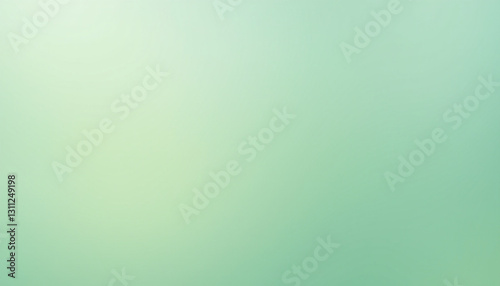Soft mint green gradient background creating calming atmosphere