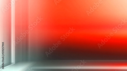 Soft red gradient background with smooth texture.