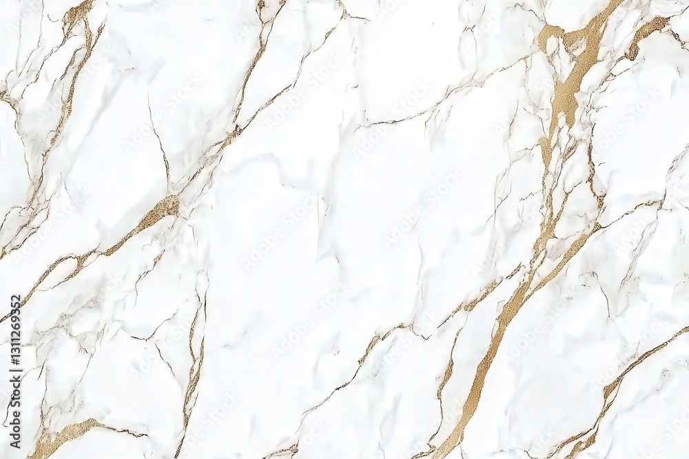 Obraz premium This is a close up of a beautiful white and gold marble texture