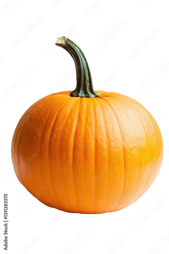 Isolated Orange Pumpkin Isolated Orange Pumpkin