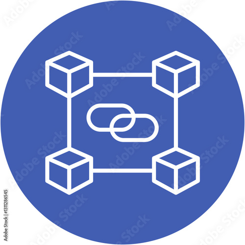 Blockchain Protocol Icon