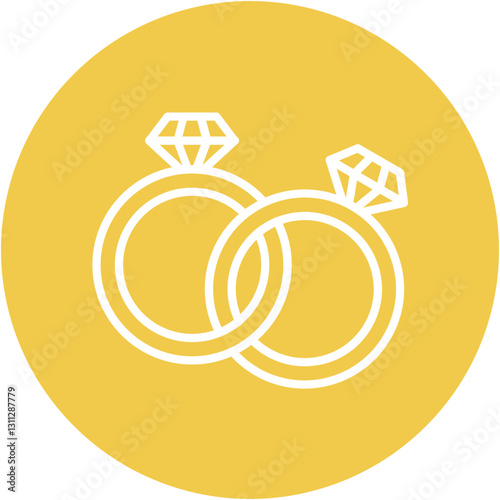 Wedding Rings Icon