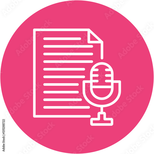 Podcast Script Icon