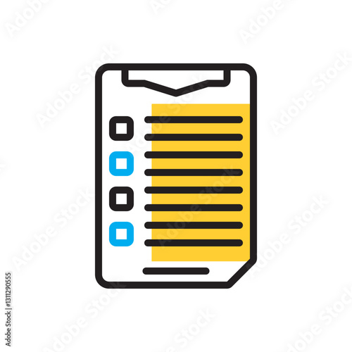 Multi color icon for list