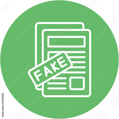 Fake News Icon