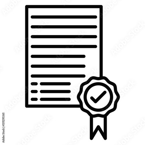 Certificate Icon