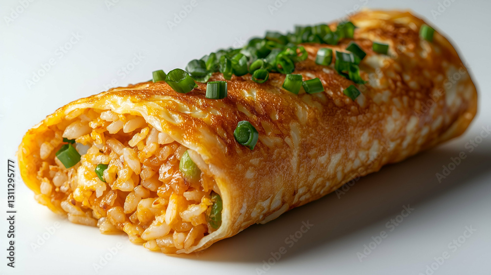 Omelet-wrapped fried rice