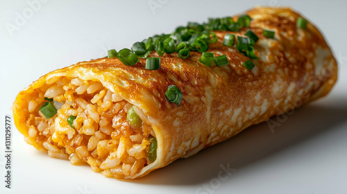 Obraz na płótnie Omelet-wrapped fried rice w salonie