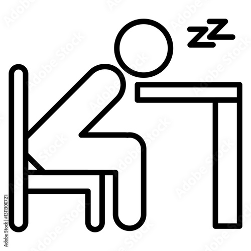 Tired Icon