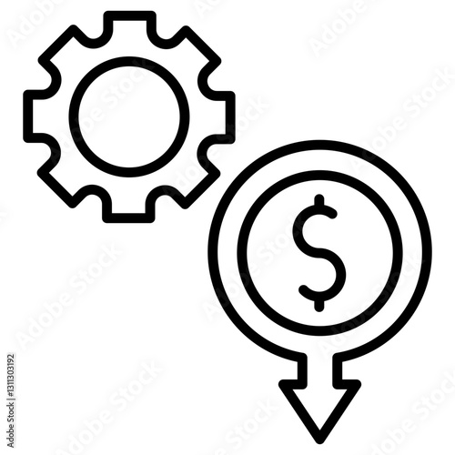 Low Startup Cost Icon