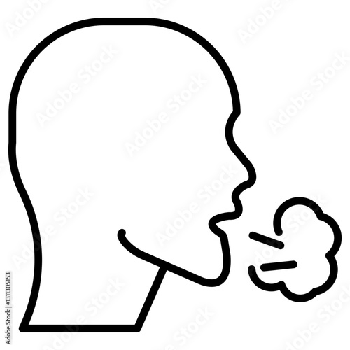 Shortness of Breath Icon