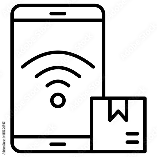Contactless Delivery Icon
