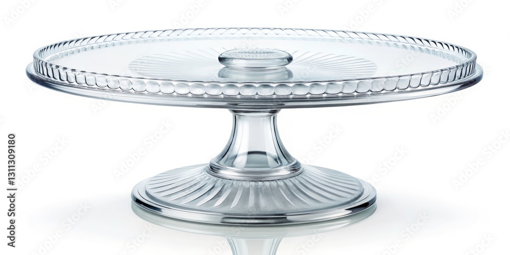 Empty Glass Cake Stand, Dessert Display, Bakery Photography, Food Prop, High-Resolution Image, PNG Background, Studio Shot, Clear Glass, Elegant Stand, Sweet Treat Presentation Empty Glass Cake Stand, Dessert Display, Bakery Photography, Food Prop, High-Resolution Image, PNG Background, Studio Shot, Clear Glass, Elegant Stand, Sweet Treat Presentation
