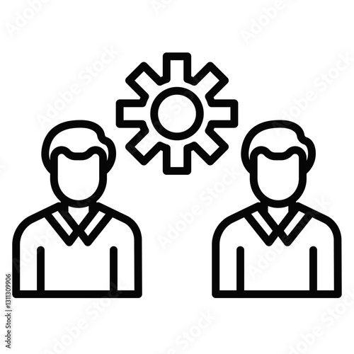 Collaborative Design Icon