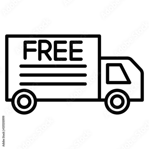Free Shipping Icon