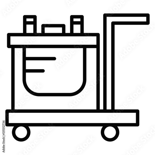 Hotel Cleaning Icon