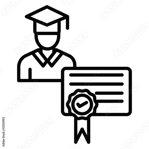 Bachelor Degree Icon