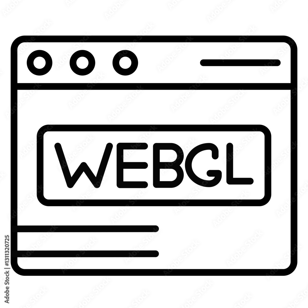 Webgl Icon Webgl Icon