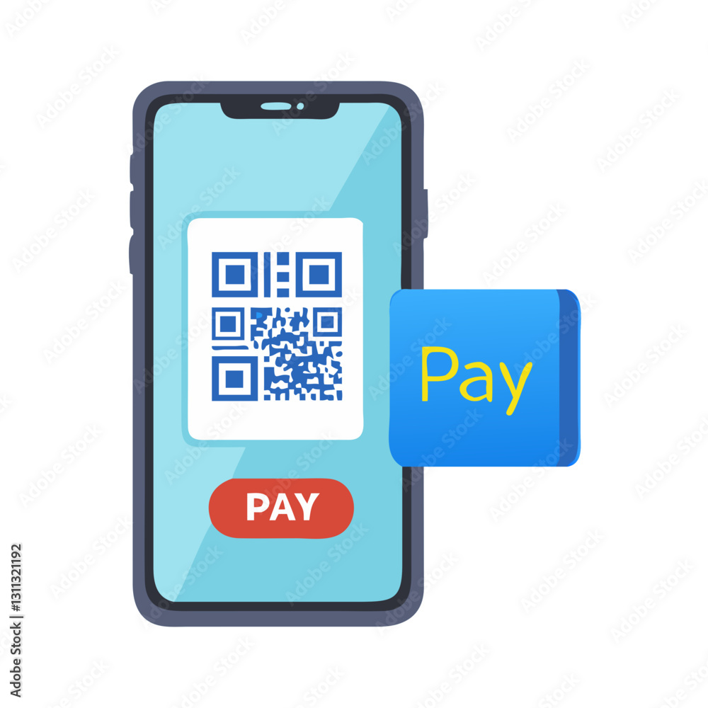 Mobile payment with QR code Mobile payment with QR code