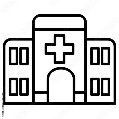 Healthcare Center Icon