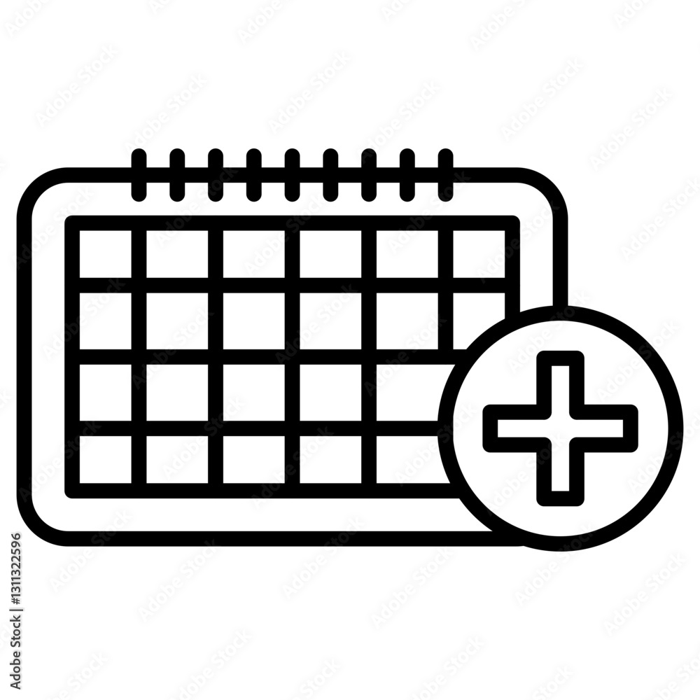 Obraz premium Schedule Procedure Icon