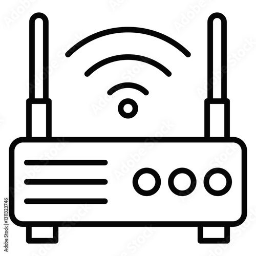 Wireless Hardware Icon
