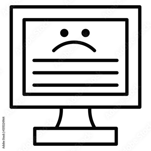 Blue Screen Icon