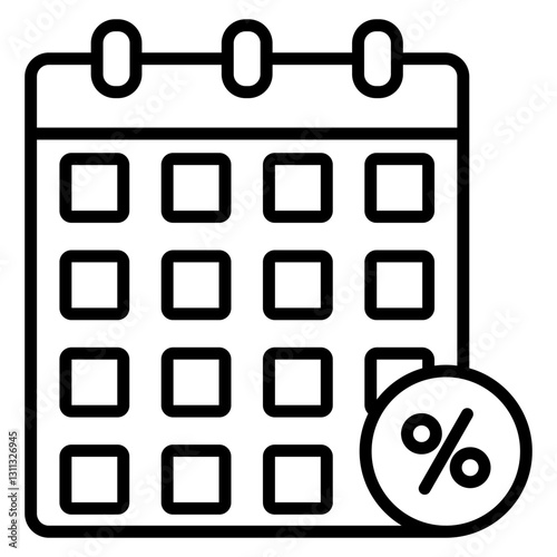 Annual Percentage Rate Icon