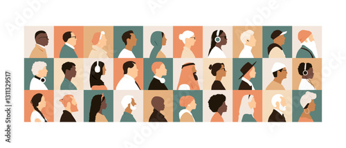 Set of icons. Modern design.