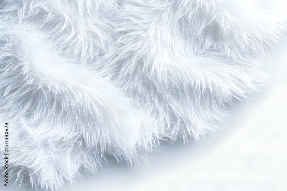 Fototapeta premium White fluffy fabric texture background