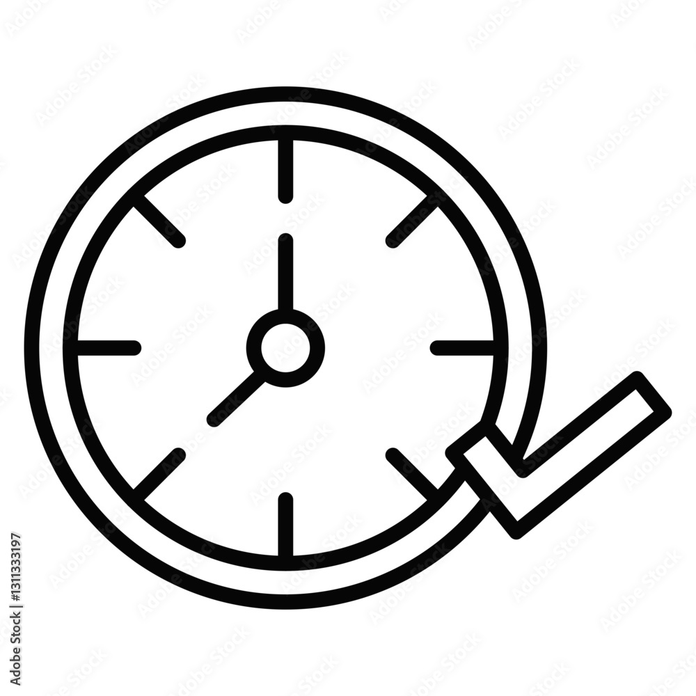 Clock In Icon Clock In Icon