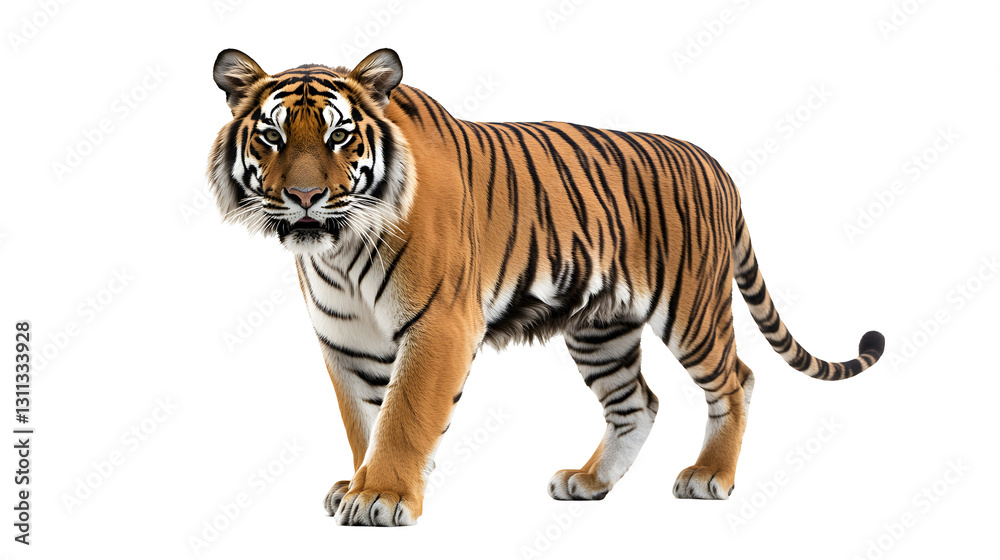 Naklejka premium tiger transparent background png