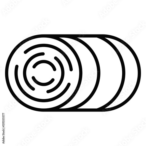 Hay Bale Icon