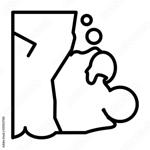 Snow Avalanche Icon