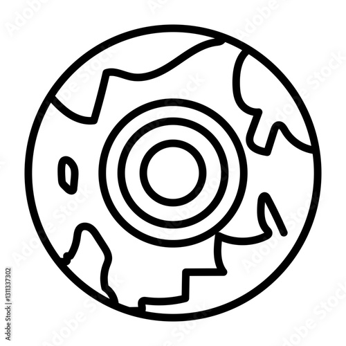 Earthquake Icon